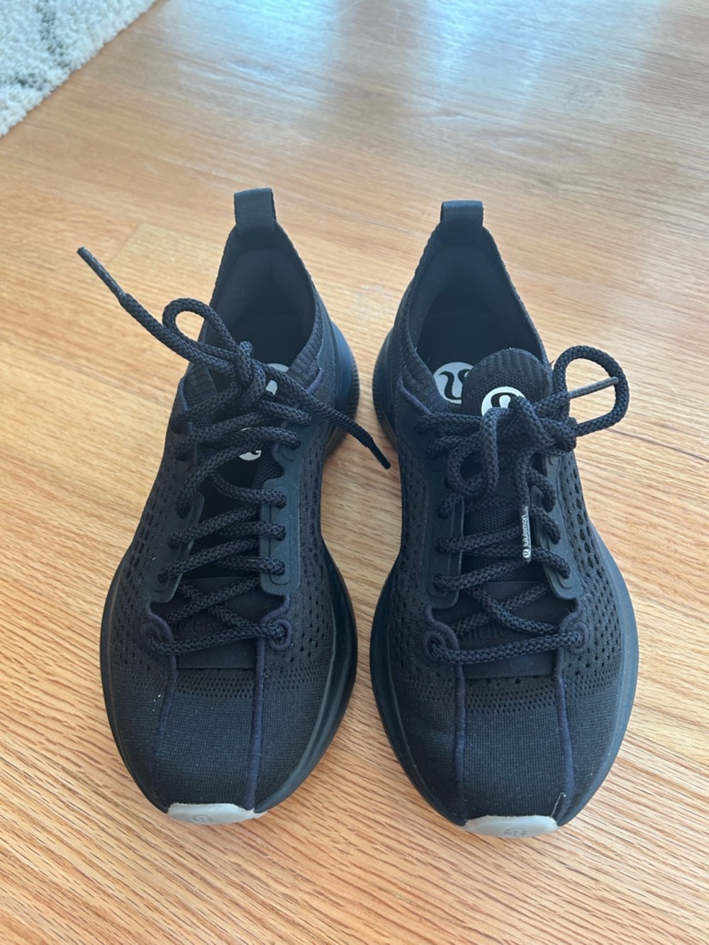 lululemon athletica Black Women's Lace-Up Sneakers. BRAND New